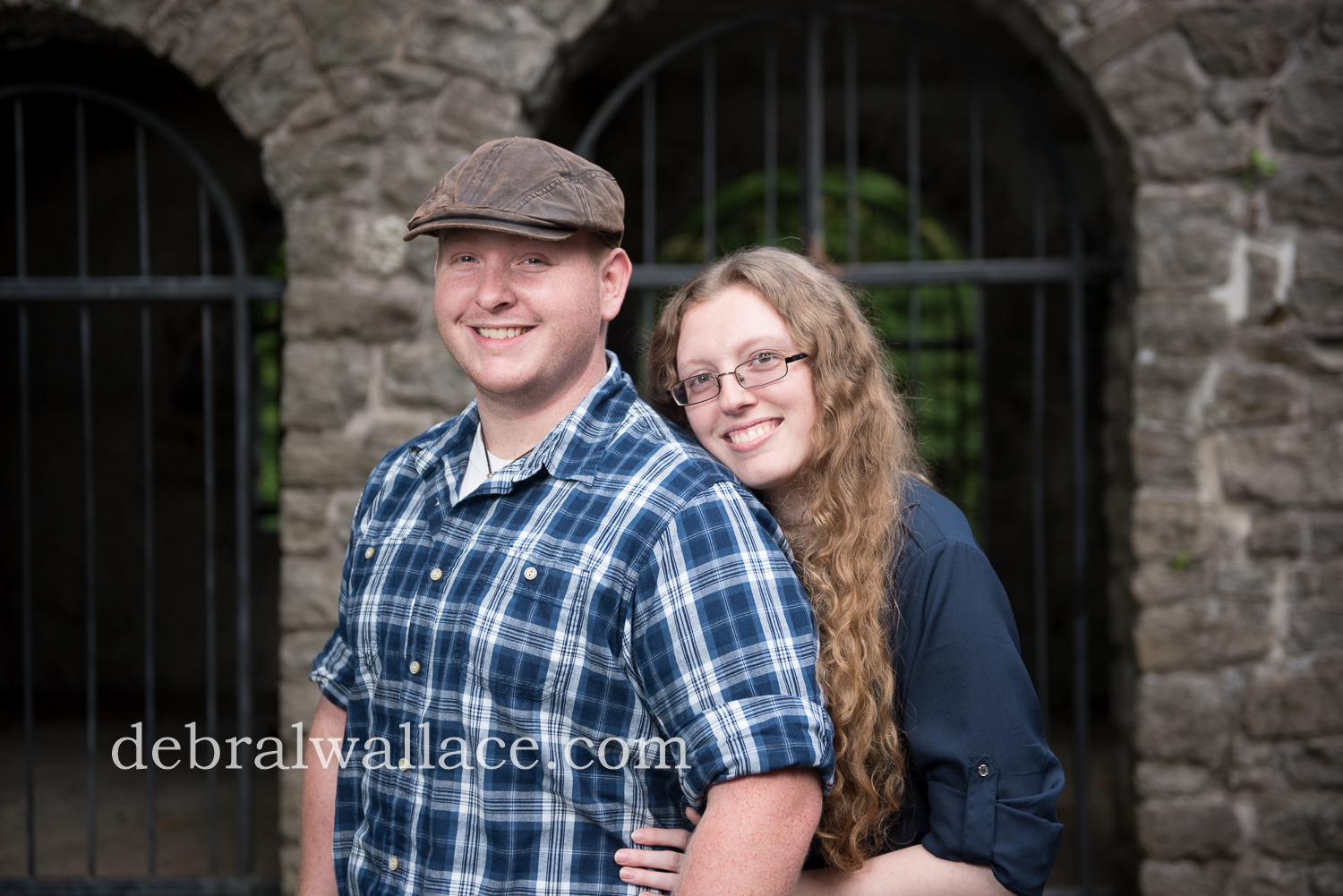 Sunken Garden Engagement Photography Rochester NY 